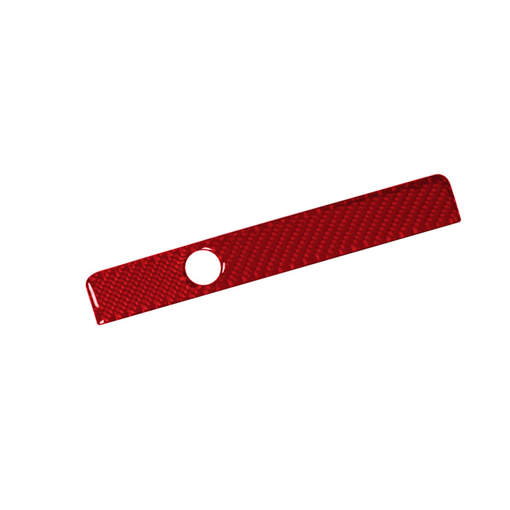Red Carbon Fiber Above Radio Accent TCS Cover For Colorado 2004-12/ for Canyon 05-12
