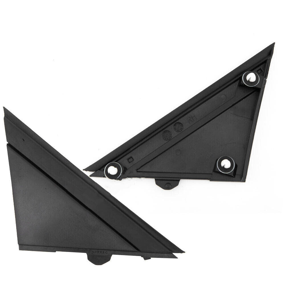 For 12-19 for Fiat 500 exterior mirror cover strips left and right, matte black