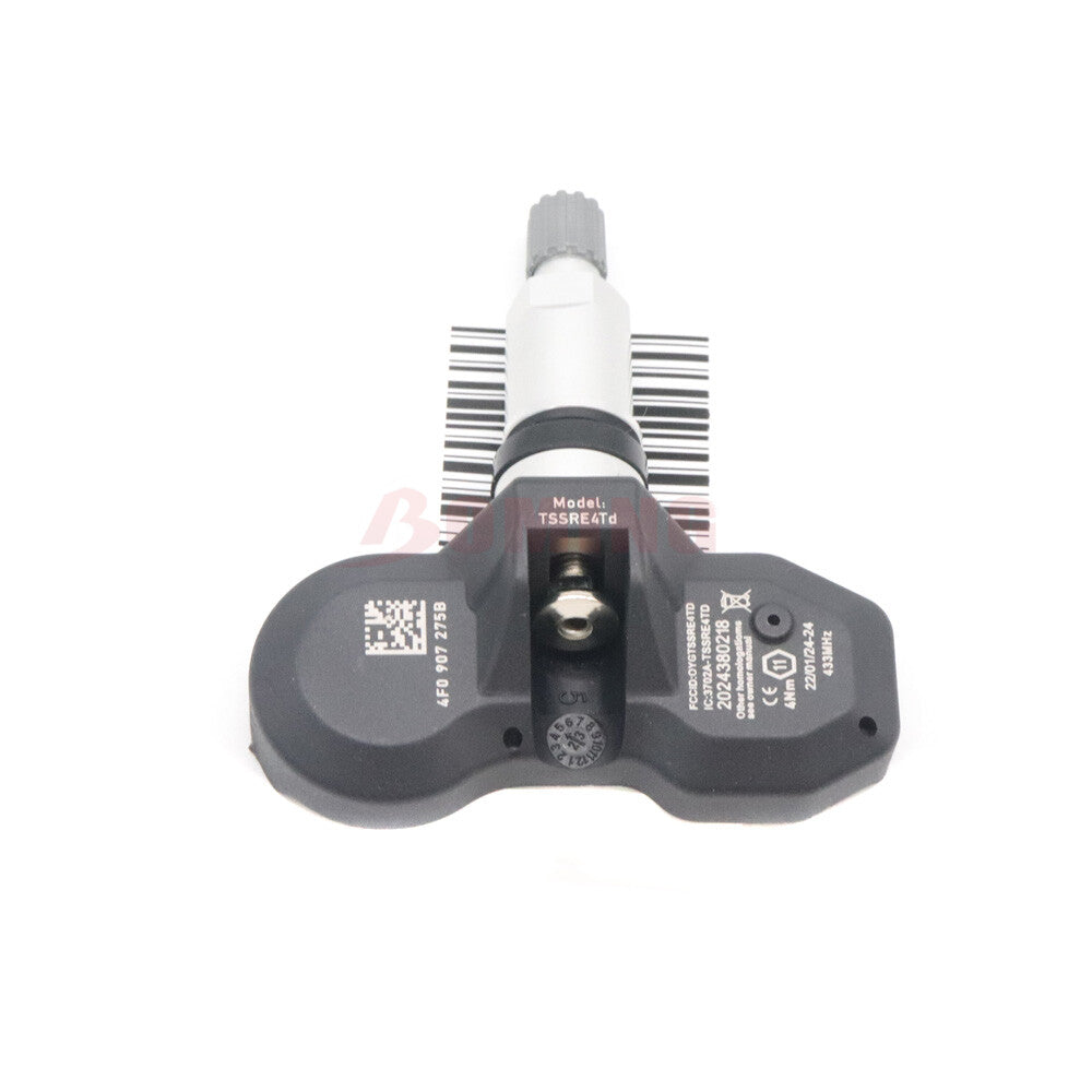 4-piece tire pressure sensor (TPMS) kit suitable for Audi for A4 , for A6 , for A8 , Q7, R8, for Volkswagen for Cayenne , Cayman 433MHz