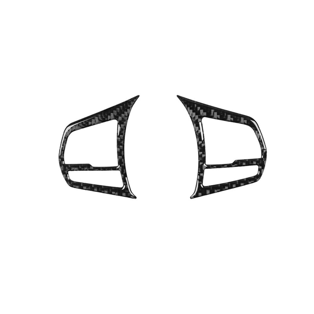 4Pcs Carbon Fiber Steering Wheel Kit Cover Trim for Toyota Supra 2019-2022