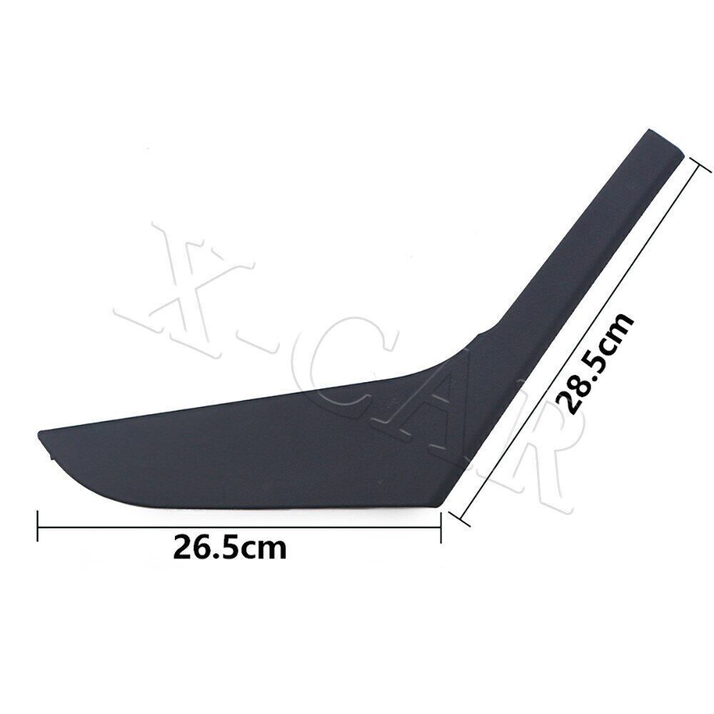 1 Set Interior Door Black Left Right Handle Cover Trim for VW for Golf 6 MK6 2009-13