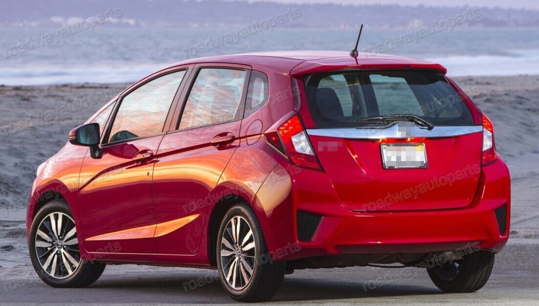 1Pcs Right Side Rear Bumper Protector Plate Cover Black for Honda Fit 2015 2016