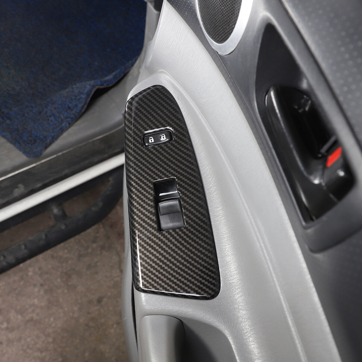 4-Piece Red Inner Door Handle Frame Trim for Toyota Tacoma 2005-14 2015
