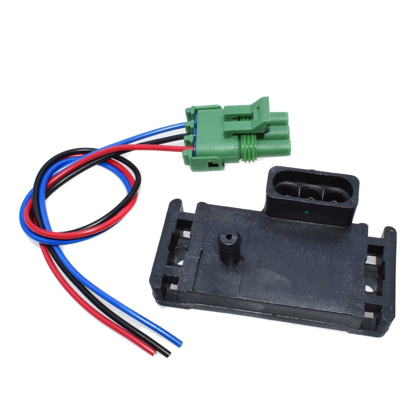 1-Bar MAP Sensor W/Pigtail Connector Plug Wire Set For GM for GMC 16040749 12223861