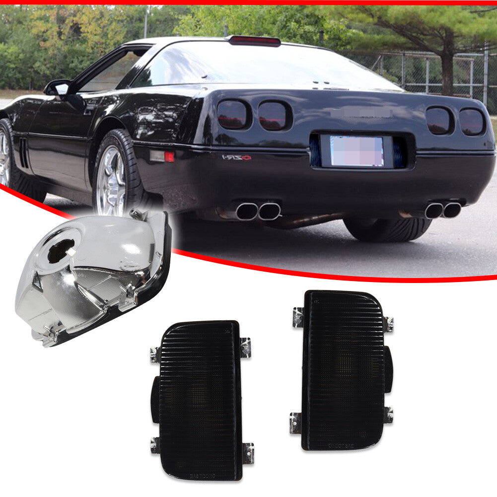 Smoke Reverse Backup Light Lens for 1991-1996 for Corvette C4 16509677 C41356-2