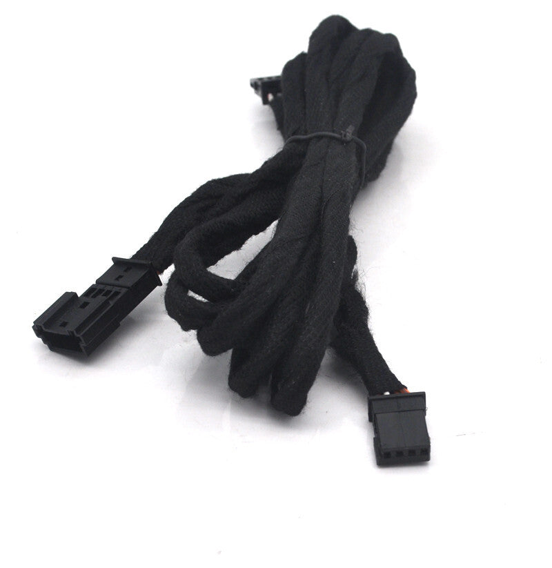 Retrofit Rear footwell light Y-adapter splitter cable for BMW F30 F34 F11 F10 M3