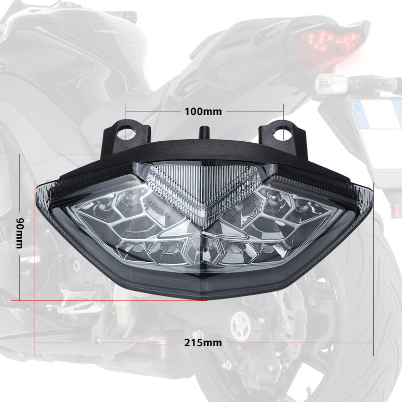 Integrated LED Tail Light for KAWASAKI Z 1000 Z1000SX KLE 650 NINJA1000
