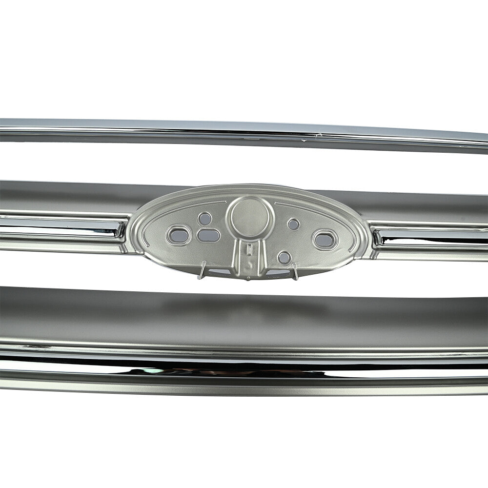 Front Upper Bumper Grille W/Chrome GJ5Z8200C for Ford Escape 2017- 2019