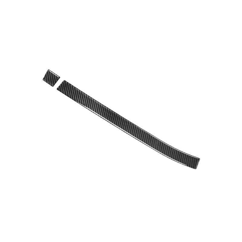 2x Carbon Fiber Dashboard Console Strip Cover Trim for Honda S2000 2004-2009