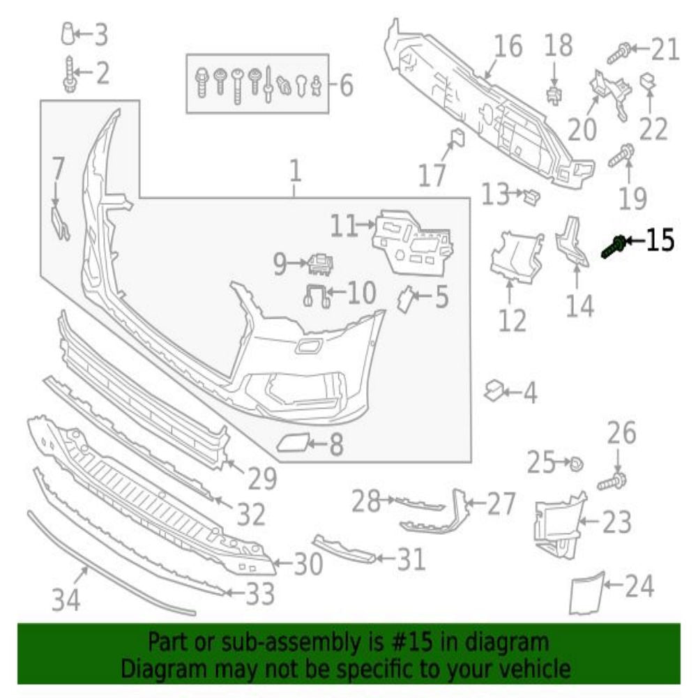 WHT008774 Bolt for Audi for Volkswagen OE