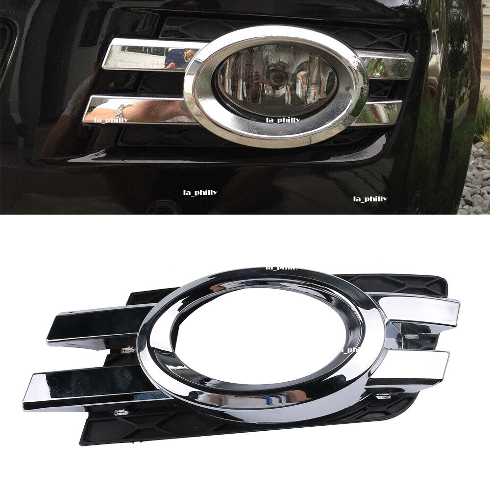 Fog Light Trim Grill Cover for Mercedes-Benz GL450 2007- 2012 Left Driver Chrome