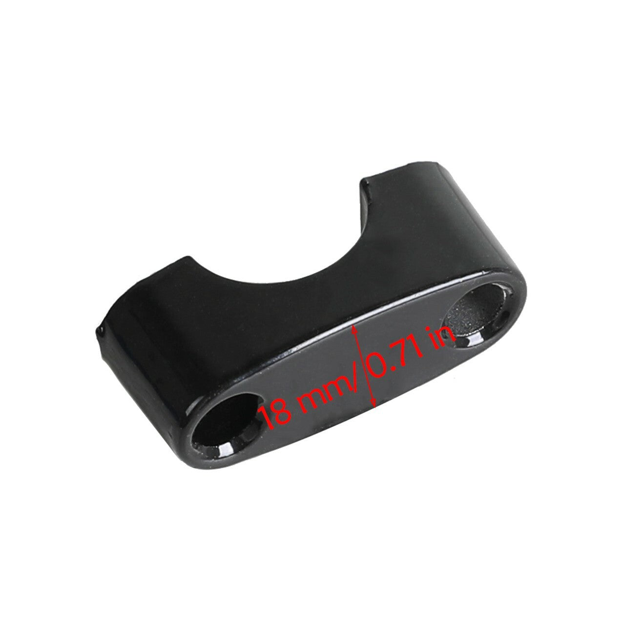 7/8 inch 22 mm handlebar mounting clip riser adapter for all-terrain vehicles (4-way off-road Taodao)