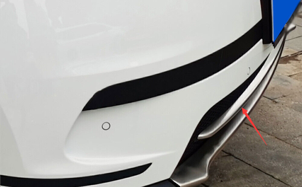 For LR for Range Rover Velar S 2018-24 Chrome Steel Front Bumper Guard Strip Trim 1X