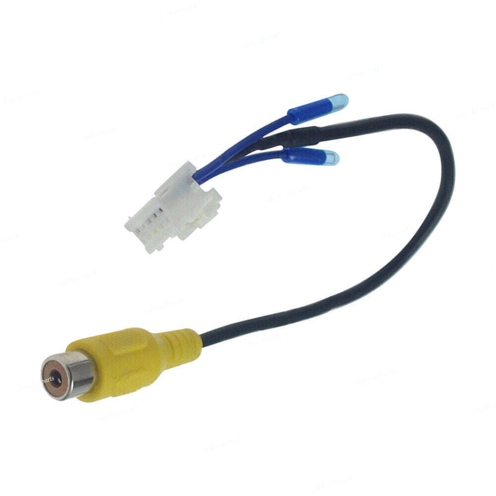Rear View Backup Camera Cable Adaptor RCA For Car Stereo Radio DVD 10Pins