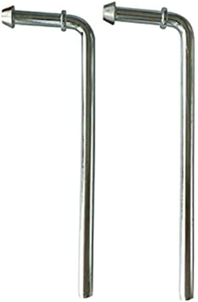 2x 200mm 90¡ã Universal Weld on Exhaust Hanger Rod Exhaust Hanger ROD3/8 Car