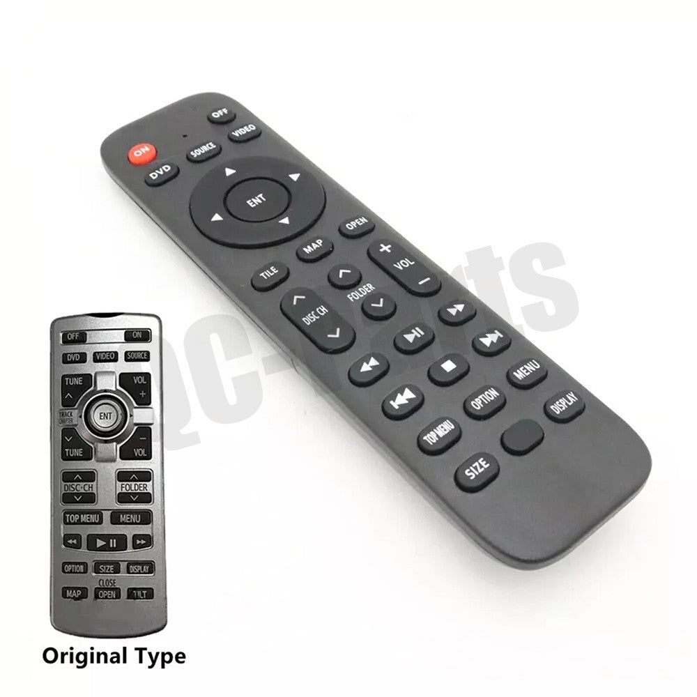 Rear DVD Entertainment Remote Control for Toyota for Land Cruiser Prado LC150 LC200