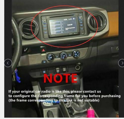 Navigation 9 Android 10.1 Stereo Radio GPS FM for Toyota Tacoma 2016-20 1+16GB