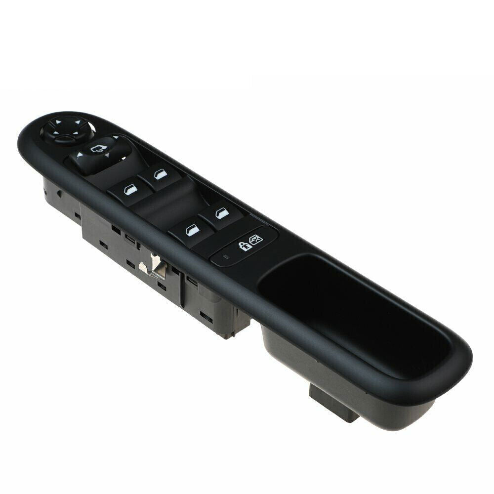 for Peugeot 3008 5008 96650621ZD Driver Left Master Power Window Switch Black 1