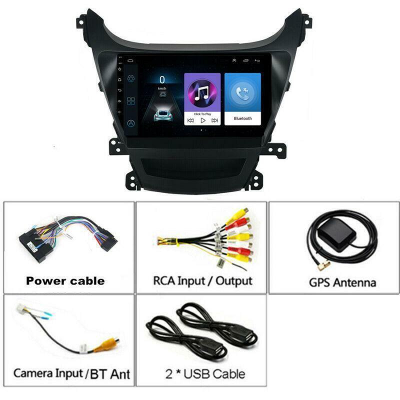 Android 9.1 9 Quad-core 2+32G Car Stereo Radio GPS for Hyundai for Elantra 2014-16