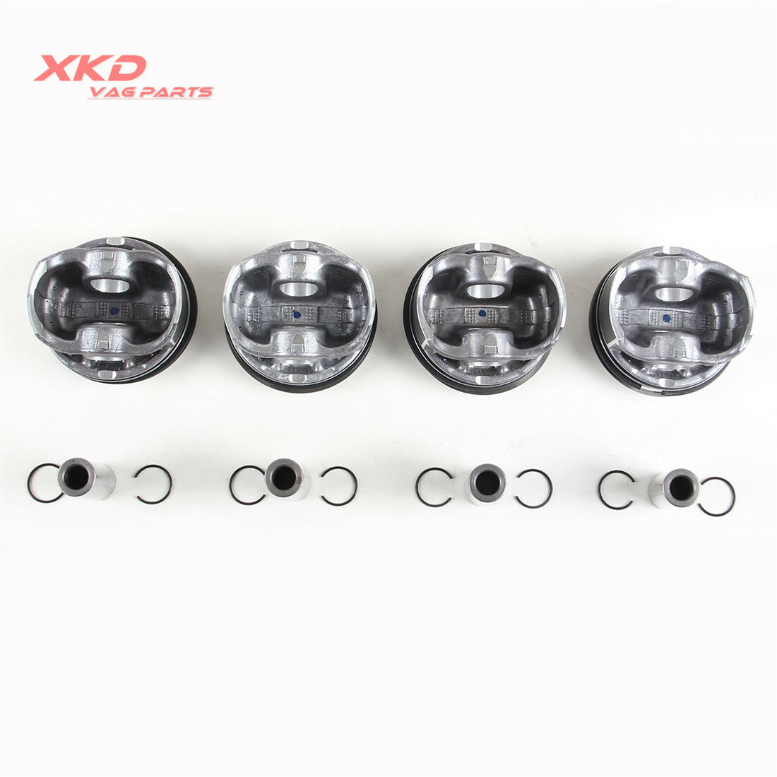 1.8T PistonRing Assembly Oversize +0.5mm 21mm Kit Fit for VW for Passat for Audi A3