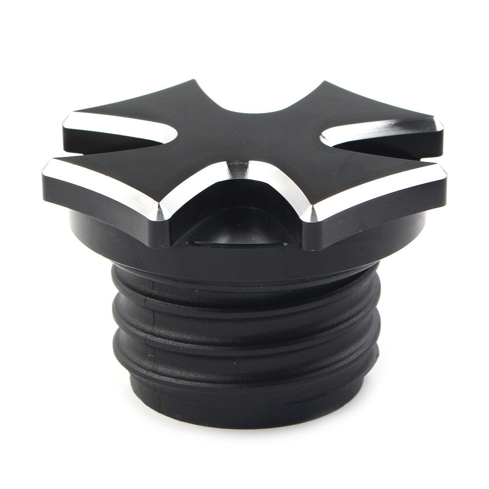 Fuel Gas Tank Oil Cap Cover for Harley Touring Dyna Softail Road King Fatboy