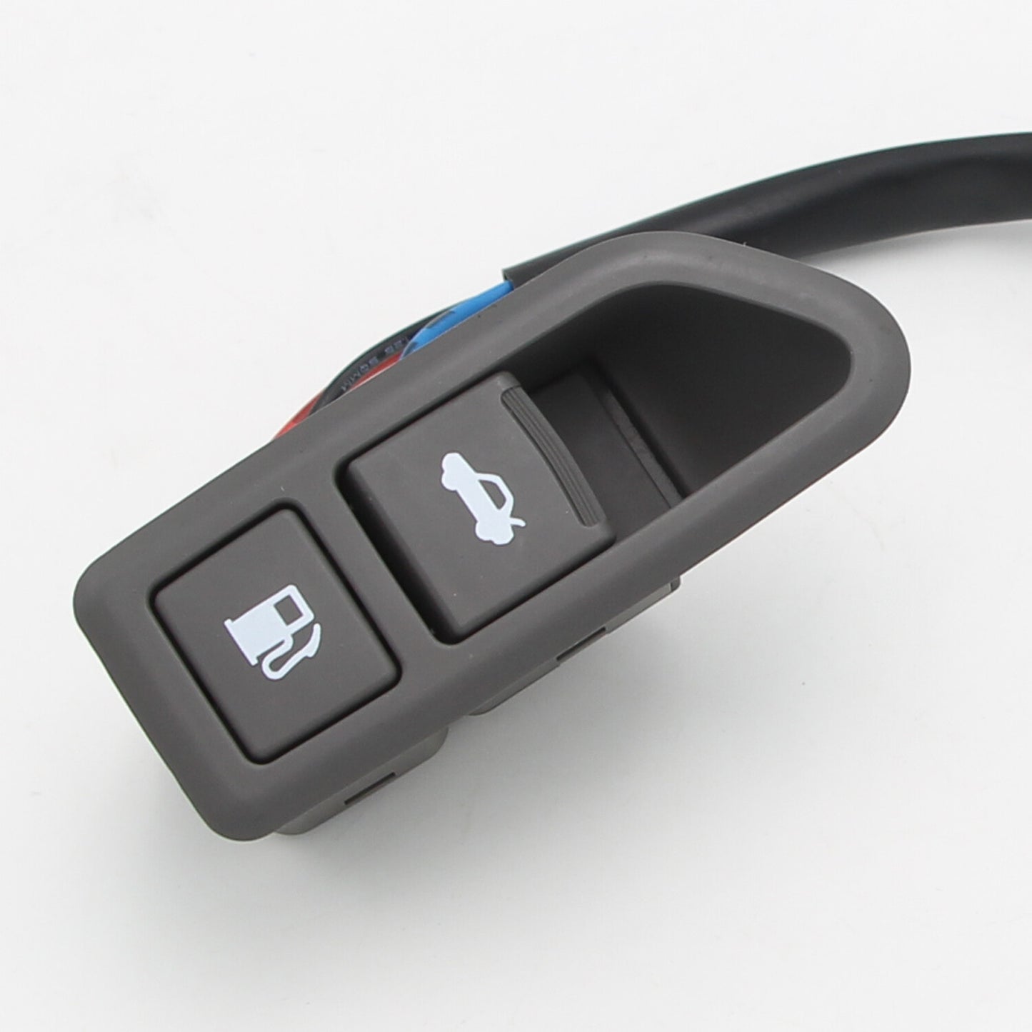 Trunk lid switch, fuel door opener, and release button for 2009-2010 Sonata Grey models.