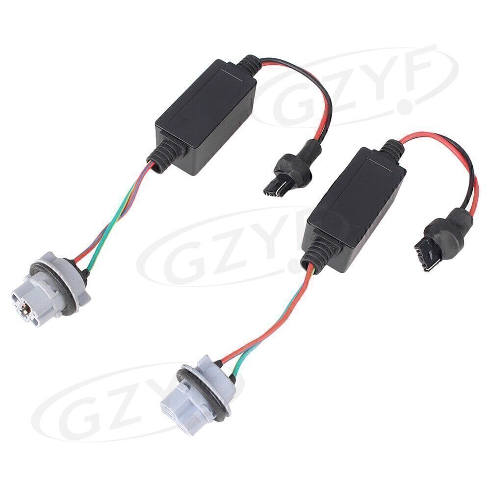Paar Anti Hyper Flash Blinker 7440 T20 LED Decoder Warnung Krebs Fehler Frei