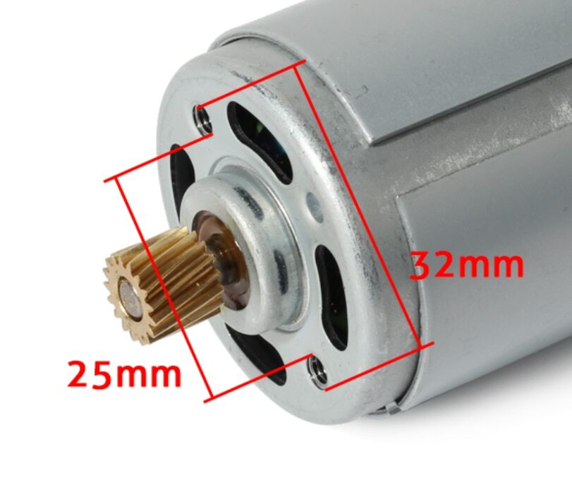 Automotive electronic parking brake actuator module motor suitable for Ford