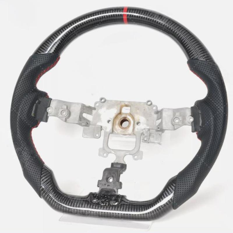 Carbon Fiber Leather Sport Style Steering Wheel for Mazda RX-8 RX8 2008-2010