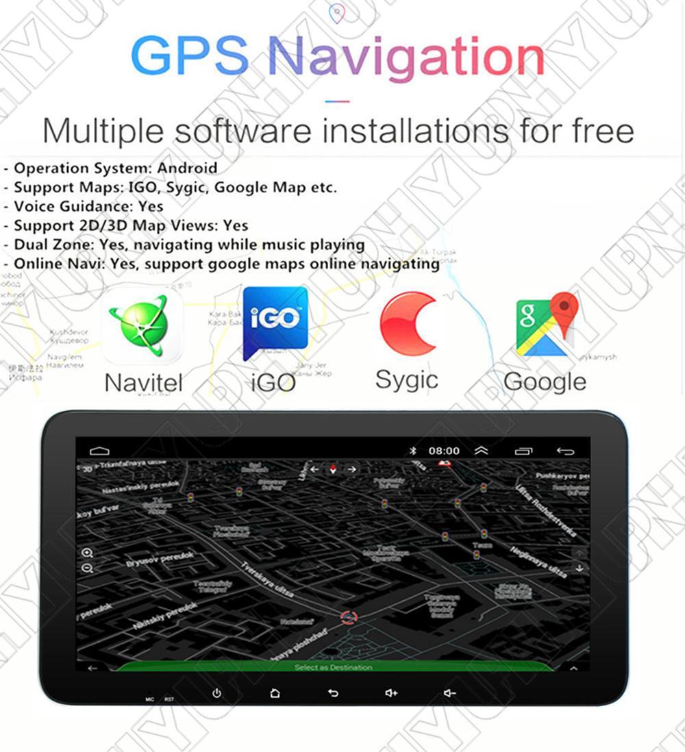10.33 Stereo Radio GPS Nav Head Unit 32G for Mercedes C Class W204 S204 2007-11