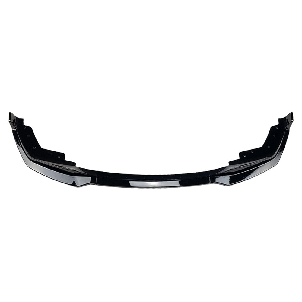 for BMW 3 Series G20 M Pack 2019-22 Front Bumper Lip Spoiler Splitters ABS Black