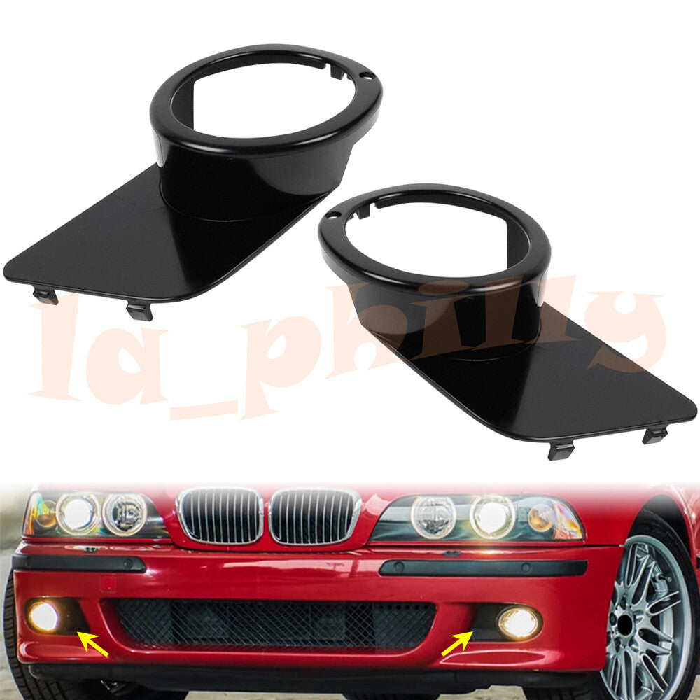 for BMW M5 1999 2000 2001 2002 2003 RHLH Fog Spot Light Cover Surround Frame