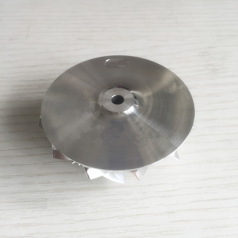 K04 45.09/56.08mm 6+6 blade Aluminum 2618/Milling/Blank Compressor Wheel