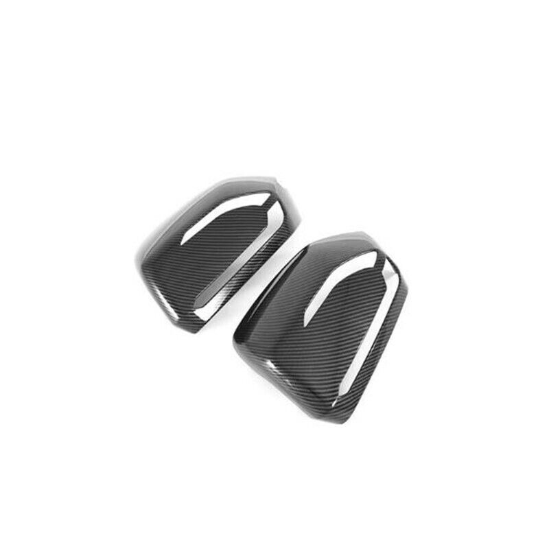 Carbon Fiber Rearview Mirror Cover Trim Fit for Hyundai Palisade 2019-2022 2PCS