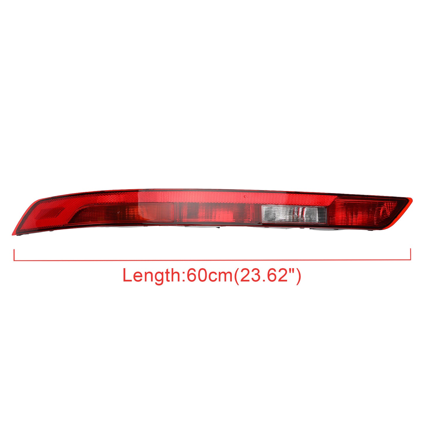 Rear LH Lower Bumper Tail Light Brake Stop Lamp with Bulb for for Audi Q5 18-21