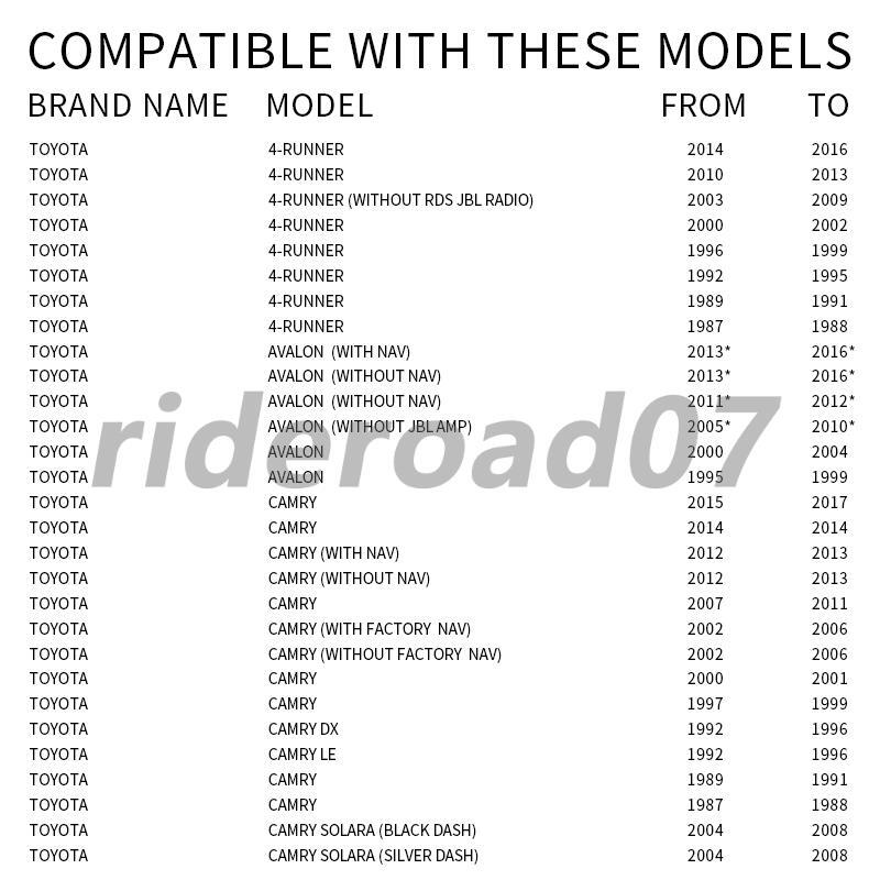 Add Amplifier Radio Subwoofer Wire for Toyota Sequoia FJ Cruiser 4Runner Tacoma