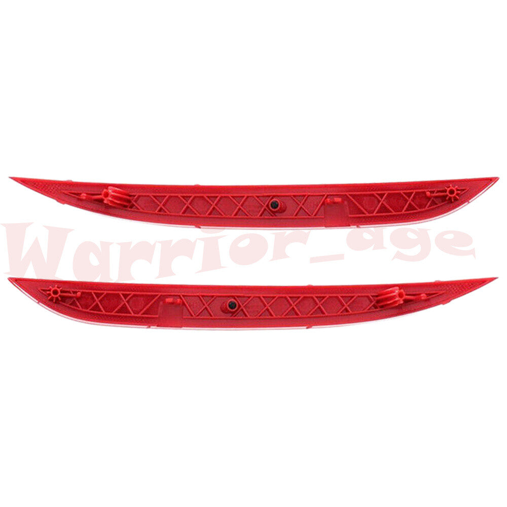 2x Rear Bumper Reflectors Red Left Right For 2014 2015 2016 for Kia Forte