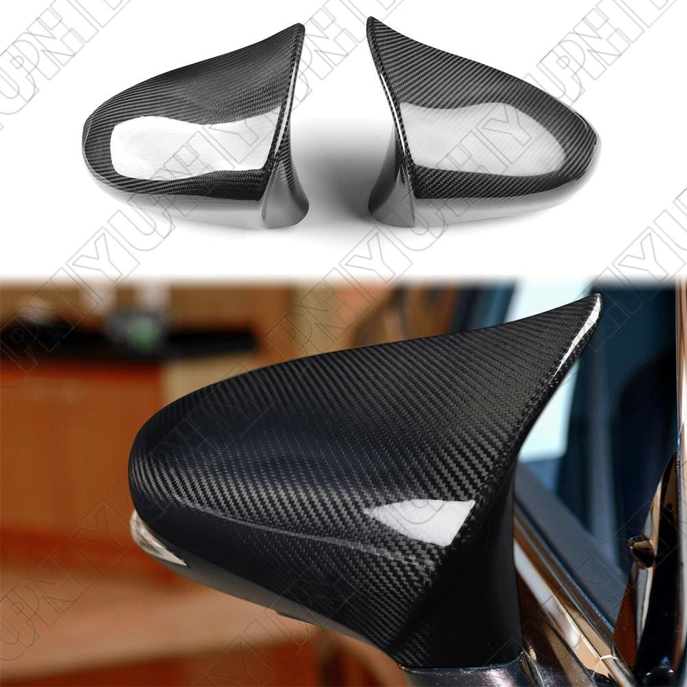 for Lexus IS200 300 350 Car M Horn Style Carbon Fiber Side Mirror Cover Cap