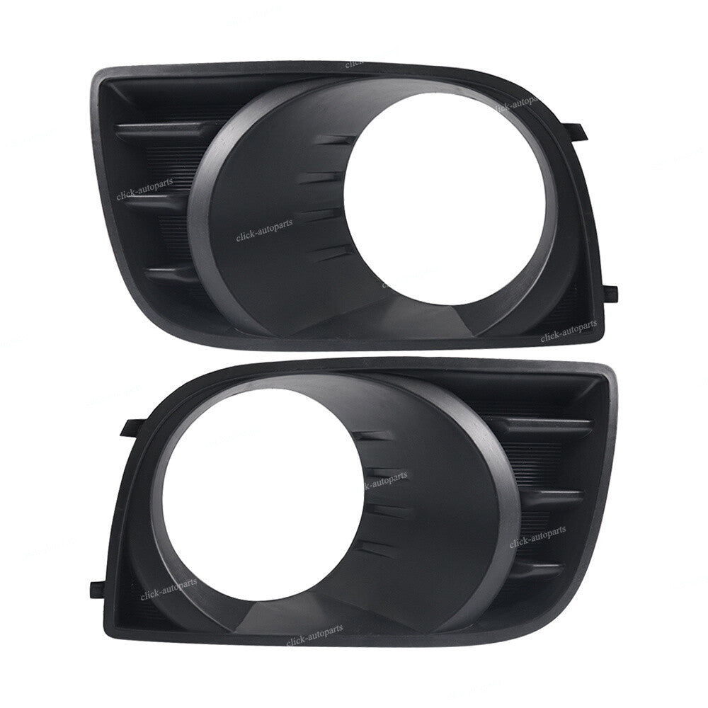 2X Front LHRH Fog Light Lamp Bezel Trim Cover Fit For 2008-2017 for Toyota Sequoia