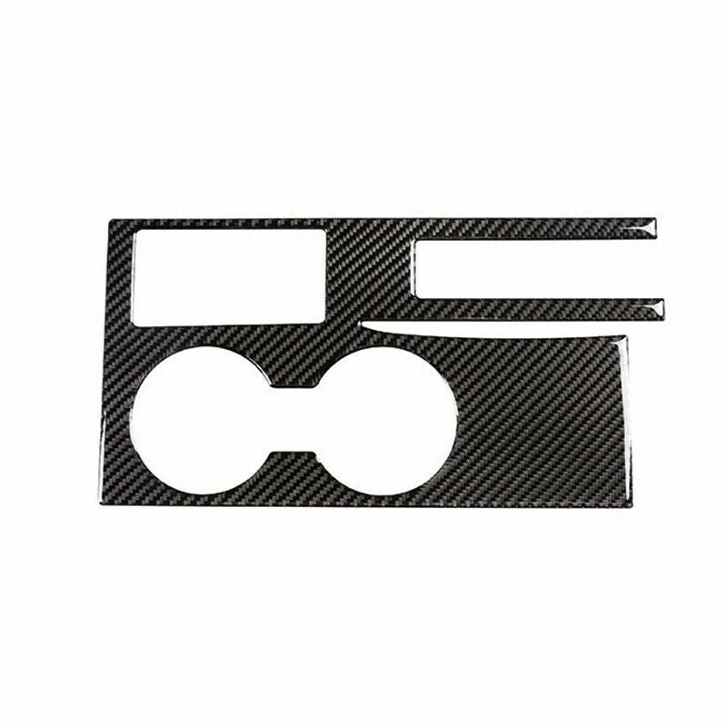 Carbon Fiber Interior Water Cup Holder Panel Trim