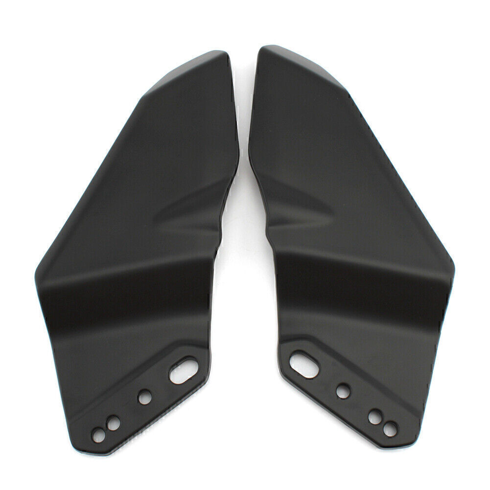 for Honda fit for Kawasaki fit for Suzuki Universal Pair Wing Kit Spoiler Matte Black