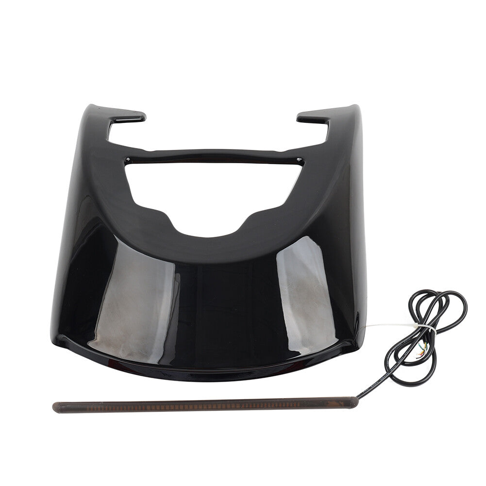 Vivid Black Rear Mudguard w/Light for Harley VRSCDX V-Rod VRSCAW VRSCA 2002-2017