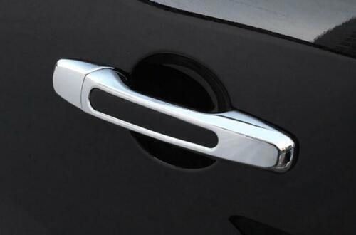 8PCS Chrome style Exterior Side Door Handle Cover Trim for Ford Explorer 16-19