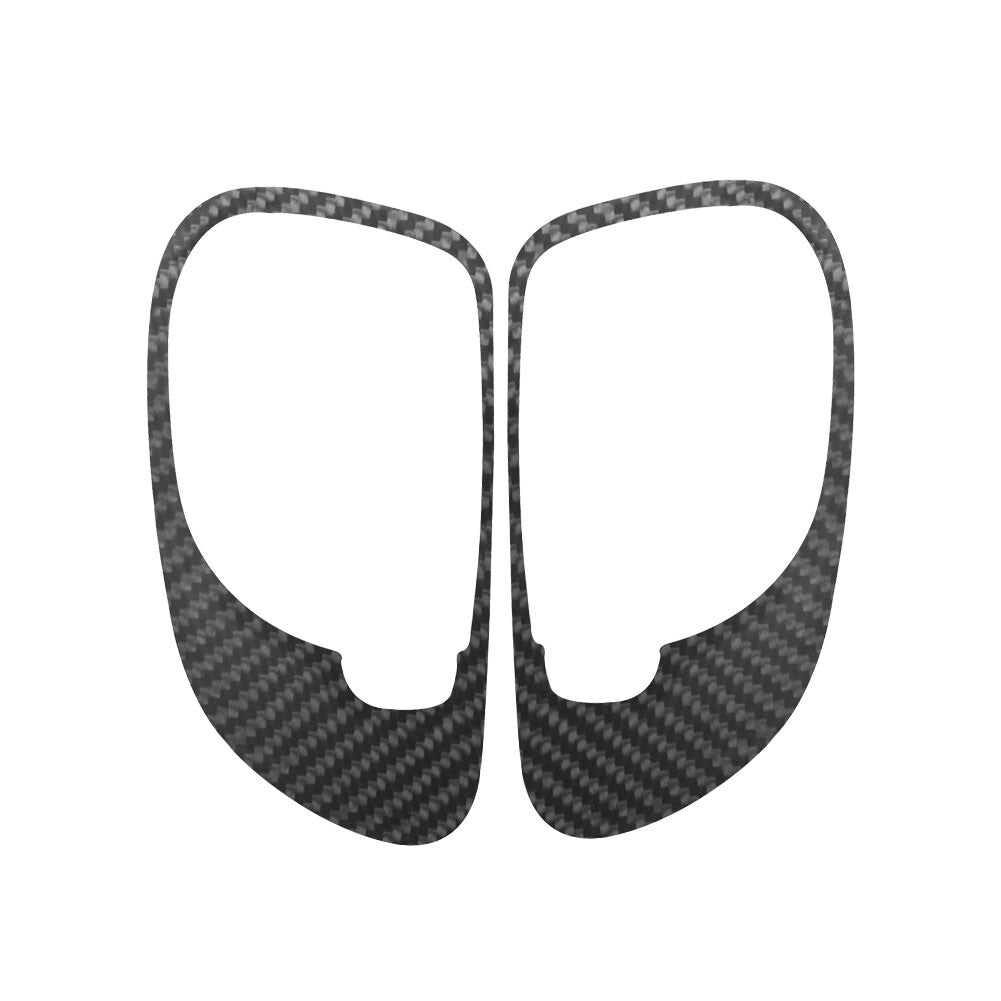4Pcs Carbon Fiber Door Handle Frame Cover Trim for Chrysler 200 2011-2014