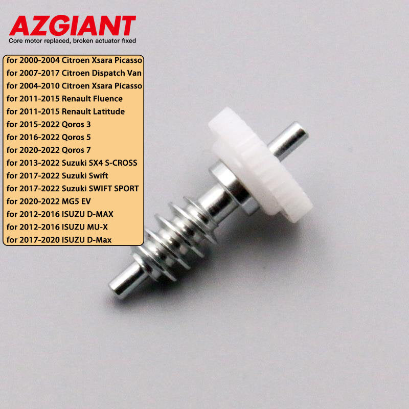 Side mirror folding motor gears are suitable for Renault Fluence and Latitude models from 2011 to 2015.