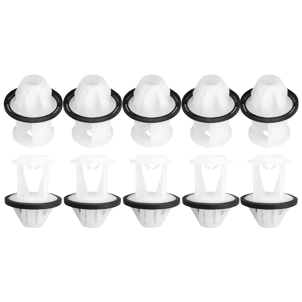 10Pcs For GLA A-Class W176 C-Class W204 E-Class W212 Side Skirt Cover Trim Clips