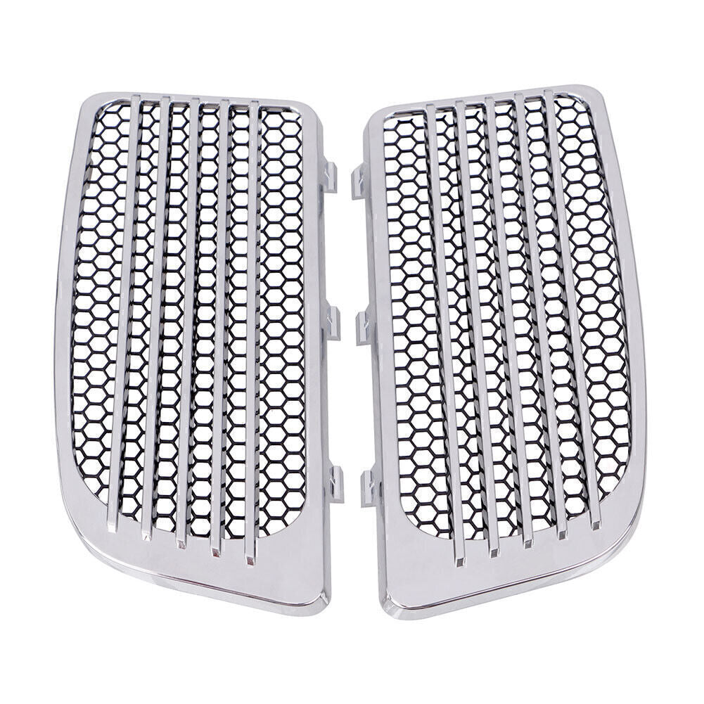 Chrome Radiator GrillsScreens for Harley Electra Glide Low Ultra Limited FLHTKL