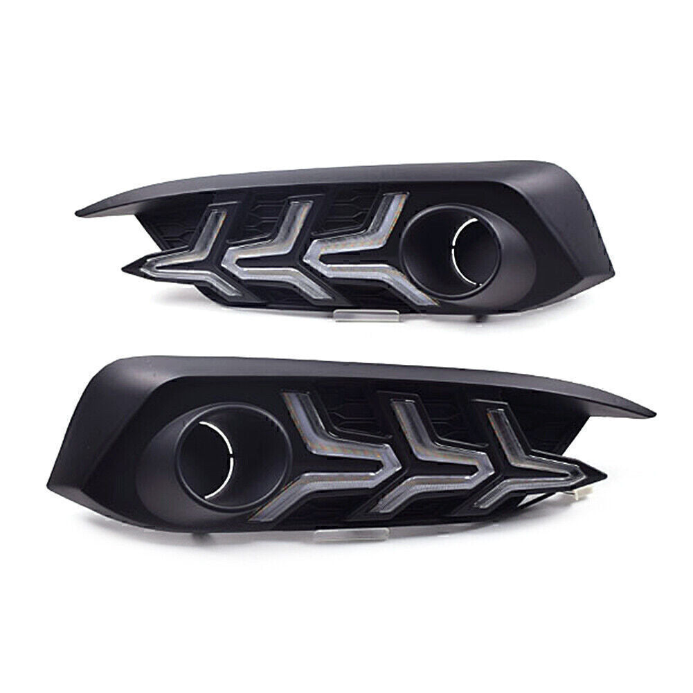 LED Daytime Running Light DRL Fog Lamp With Turn Signal For 2016-18 for Honda for Civic