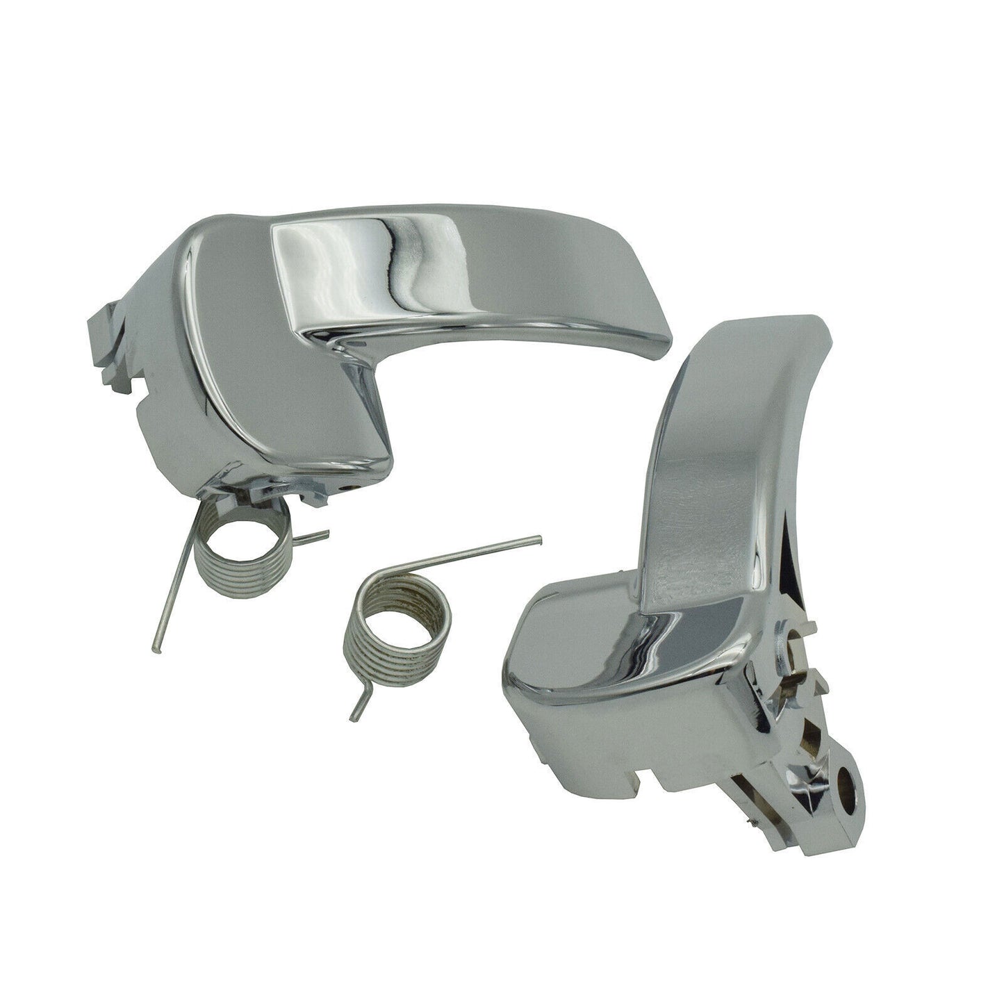for Nissan Qashqai 2007-14 Pair Interior Door Handle Pull Button Chrome LH RH