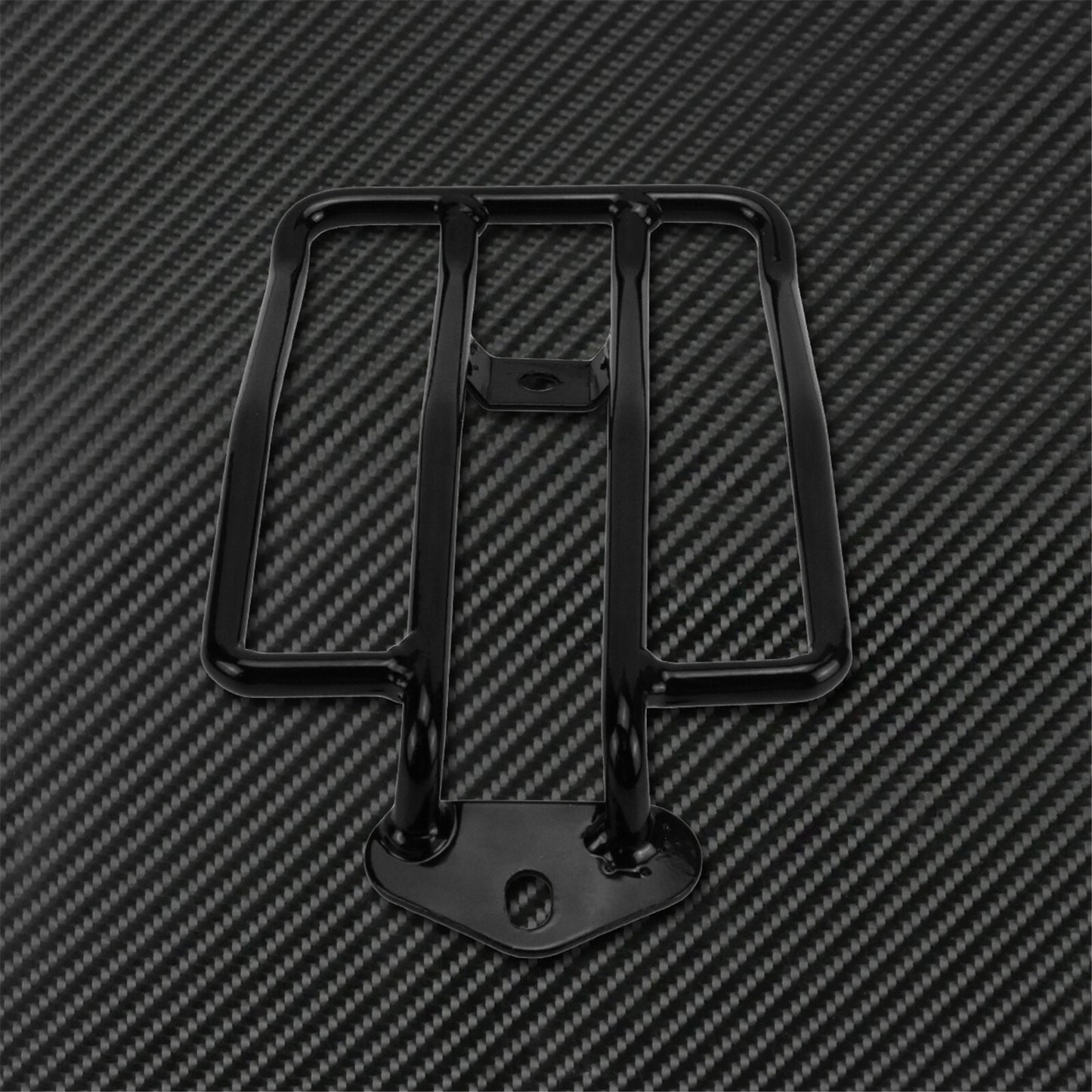 Gloss Black Motorcycle Solo for Seat Carrier Luggage Rack Fit For Sportster 2004-20
